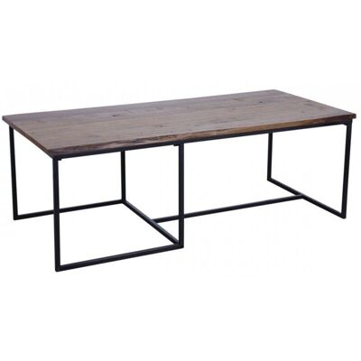 Tavolino in legno e metallo-MTB1600