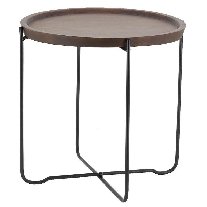 Folding table in metal and wood-MTB1940