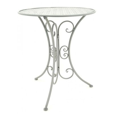 Table pliante en métal gris-MTT1290