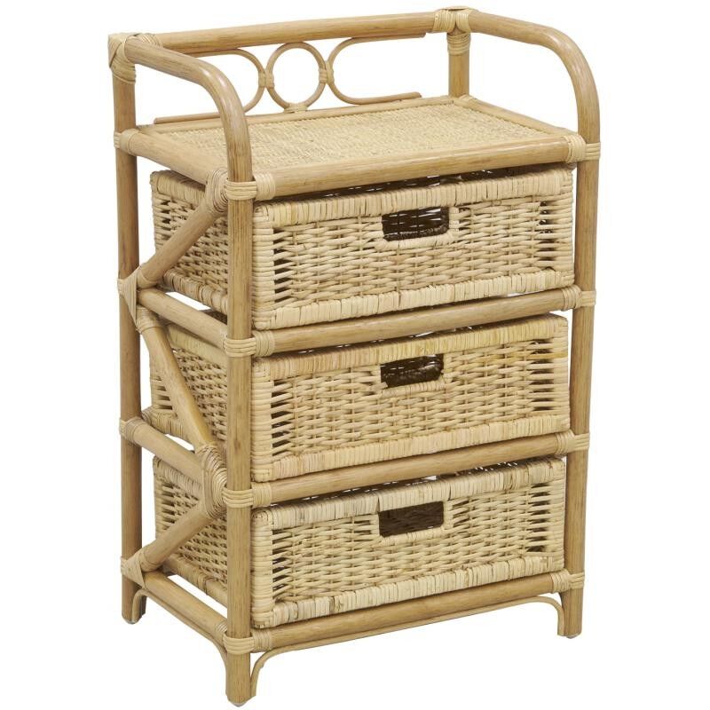 Rattan chest of drawers-NCM1080