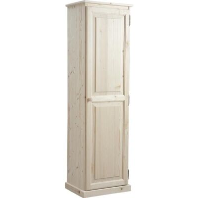 Raw wood wardrobe 1 door-NCM2680