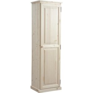 Armoire en bois brut 1 porte-NCM2680