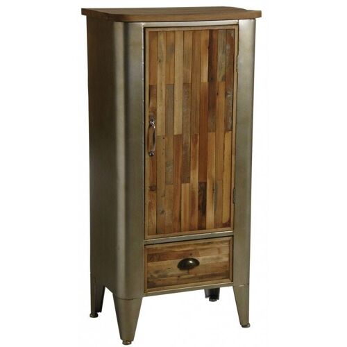 Armoire en bois et métal-NCM3270