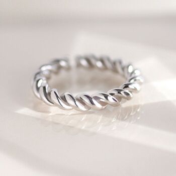Bold Ring - Argent 3