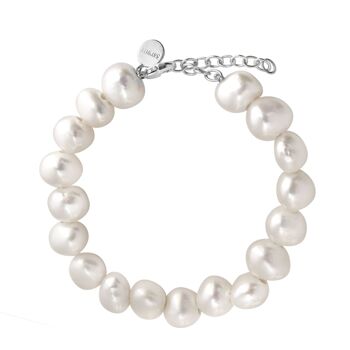 Bracelets souples - Perles d'argent 1