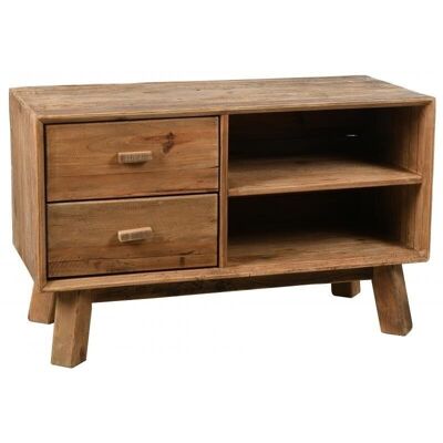 Small chest of drawers in recycled pine-NCM3430