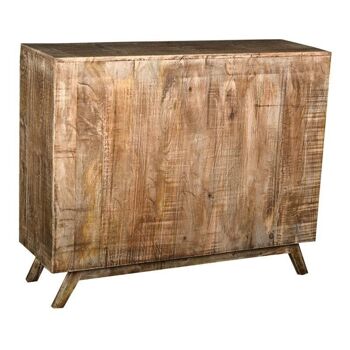 Commode en bois recyclé et métal 14 tiroirs-NCM3520 3