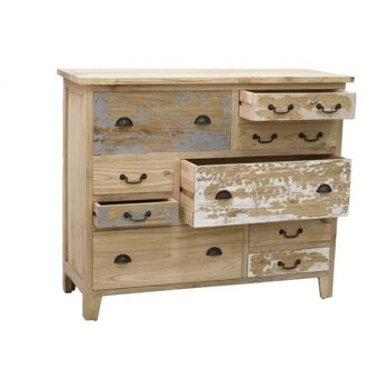 Commode 9 tiroirs en Mindi-NCM3570 2