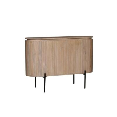 Sideboard in mango wood blades-NCM3780