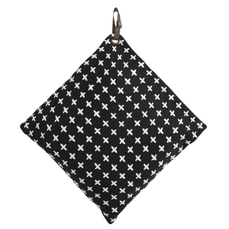 Cuscino bianco e nero-NCO1920