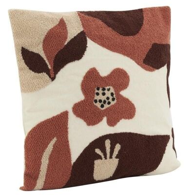 Embroidered Cotton Cushion-NCO2760