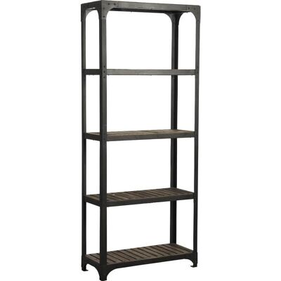 Shelf in metal and wood-NET1840