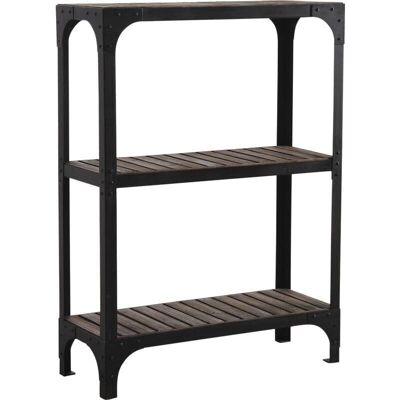 Shelf in metal and wood-NET2000
