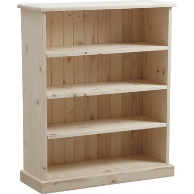 Raw wood shelf 3 shelves-NET2010