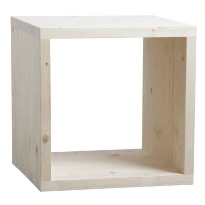 Etagère 1 niche en épicéa naturel-NET2111