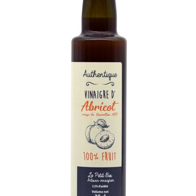 Apricot Vinegar “Rouge du Roussillon” 100% fruit