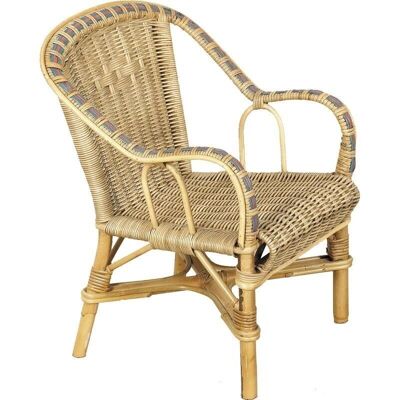 Rattan children's armchair-NFE1350