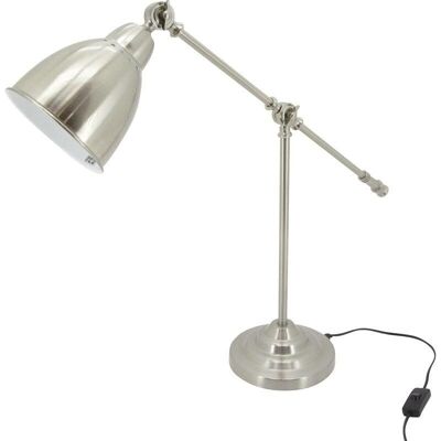 Brushed steel desk lamp-NLA1360