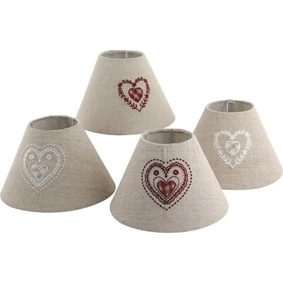 Lampshade hearts-NLA1490