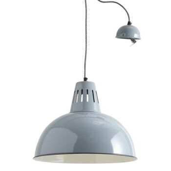 Lampe en métal laqué gris vert-NLA1950-5 1