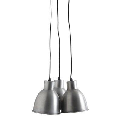 Suspension 3 lights in antique zinc-NLA1980