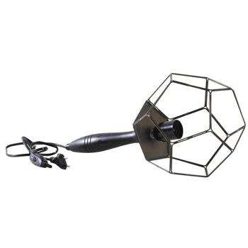 Lampe baladeuse en laiton et bois-NLA2190 1