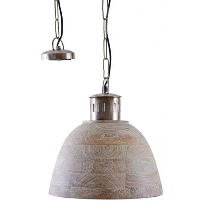 Bleached wood and metal suspension-NLA2310