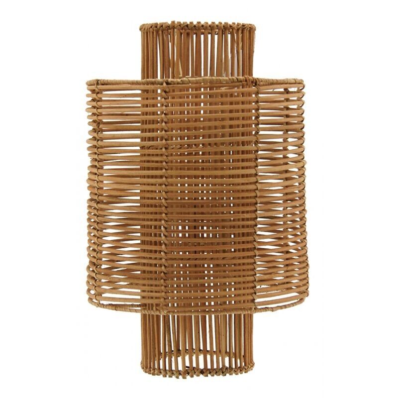 Paralume a sospensione in rattan naturale-NLA2391