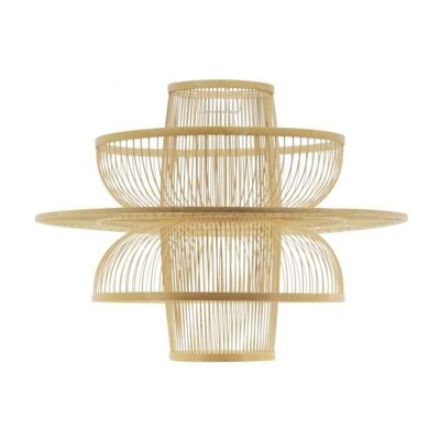 Natural bamboo design hanging lampshade-NLA3020