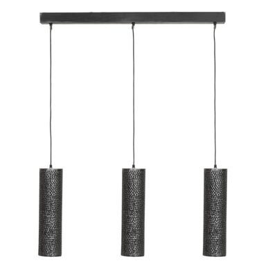 Suspension 3 lampes en métal vieilli-NLA3300