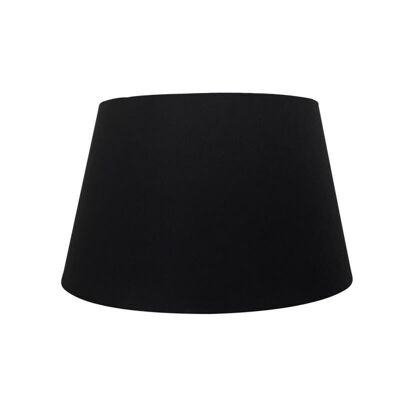 Lampenschirm aus schwarzer Baumwolle-NLA3350