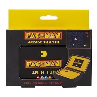 Juego arcade PAC-MAN en lata