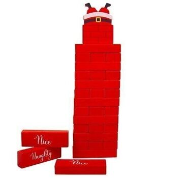 Jeu de Noël Santa Stacker Topple Tower 2