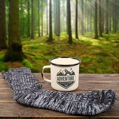 Wayfarer Campfire Tasse & Socken-Set
