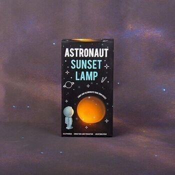 Lampe coucher de soleil astronaute 3