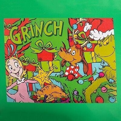 Grinch Doppelseitiges Puzzle