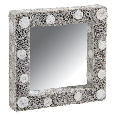Square mirror in recycled paper-NMI1470V