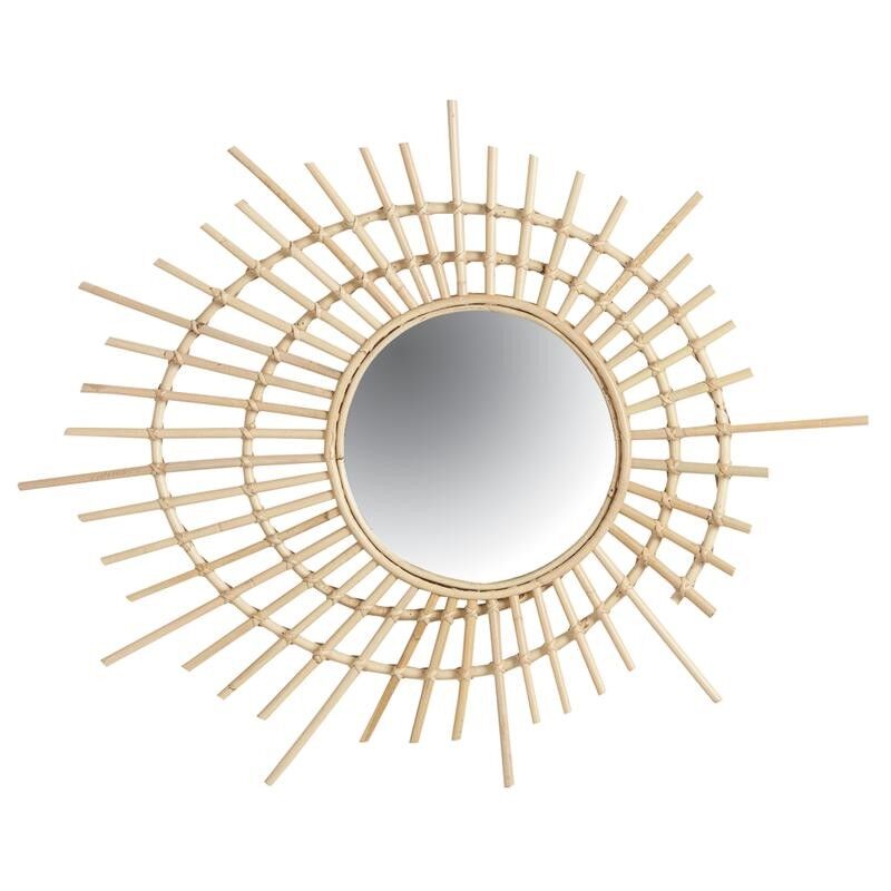 Specchio a spirale in rattan-NMI1510V