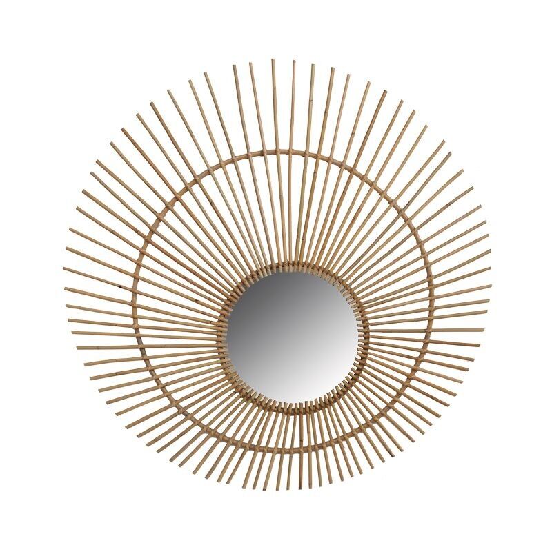 Specchio pavone in rattan maxi-NMI1750V
