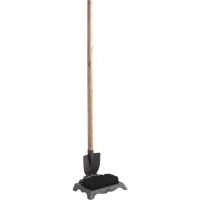 Cast iron scraper shovel + brush-NPA1550