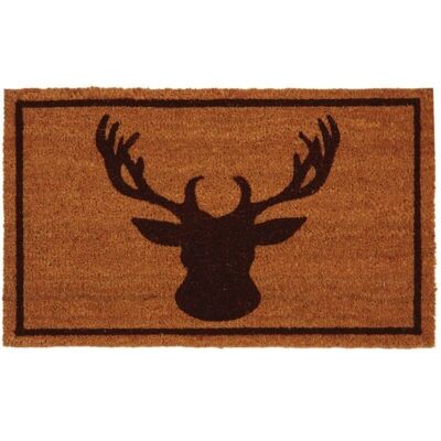 Deer head doormat-NPA2080