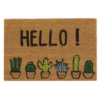 Doormat Hello in coco-NPA3060