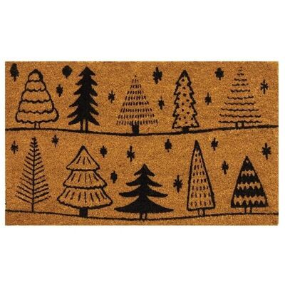 Paillasson Sapins en coco-NPA3110