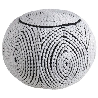 Polyester ball pouf-NPO1360