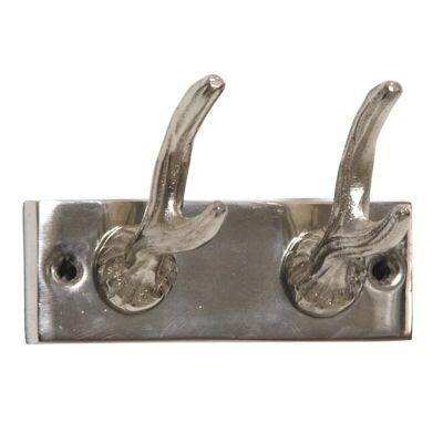 Deer coat hook 2 aluminum hooks-NPT1361