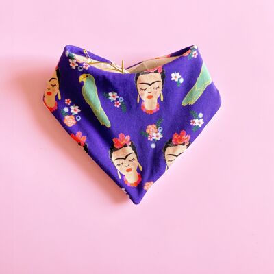 Babero bandana - Frida parrot