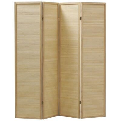 Screen in natural pine and bamboo-NPV1730