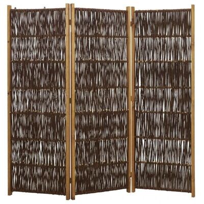 Wicker and pine screen-NPV1770