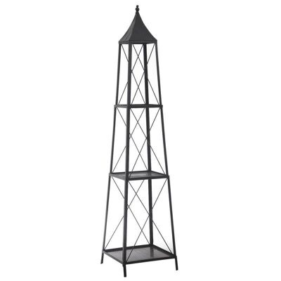 Aged metal stand 3 levels-NSE1550