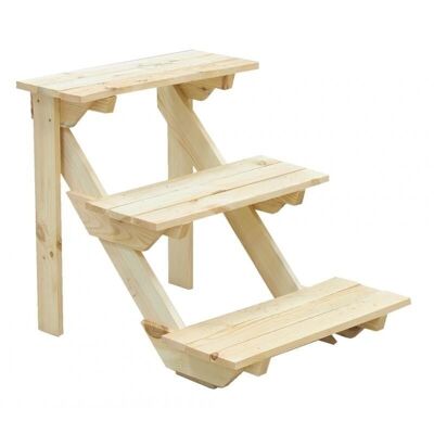 Pine stair stand-NSE2040